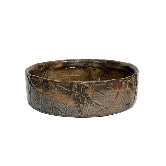 Rust Bowl with Low Edges