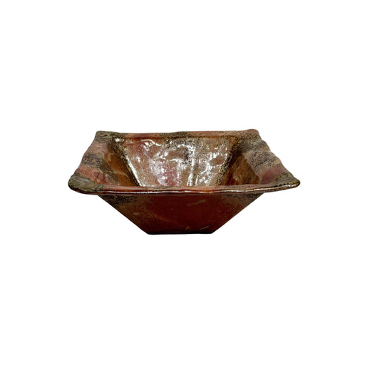 Square Rust Bowl