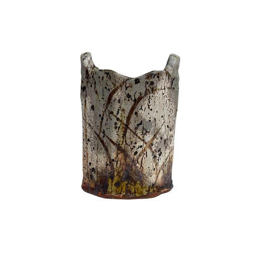 Vase with Brown Markings