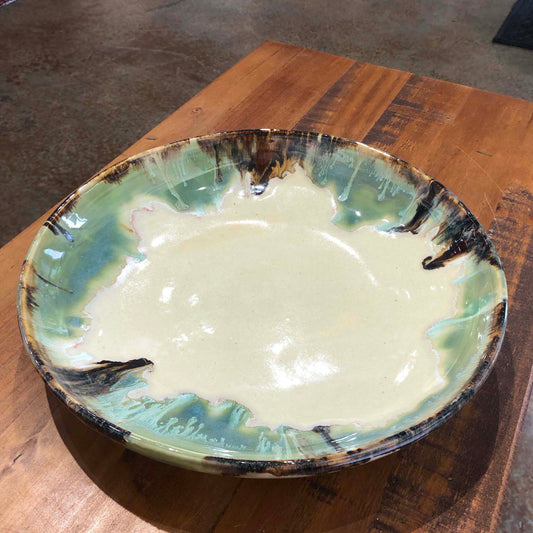Blue/Brown Platter/Bowl
