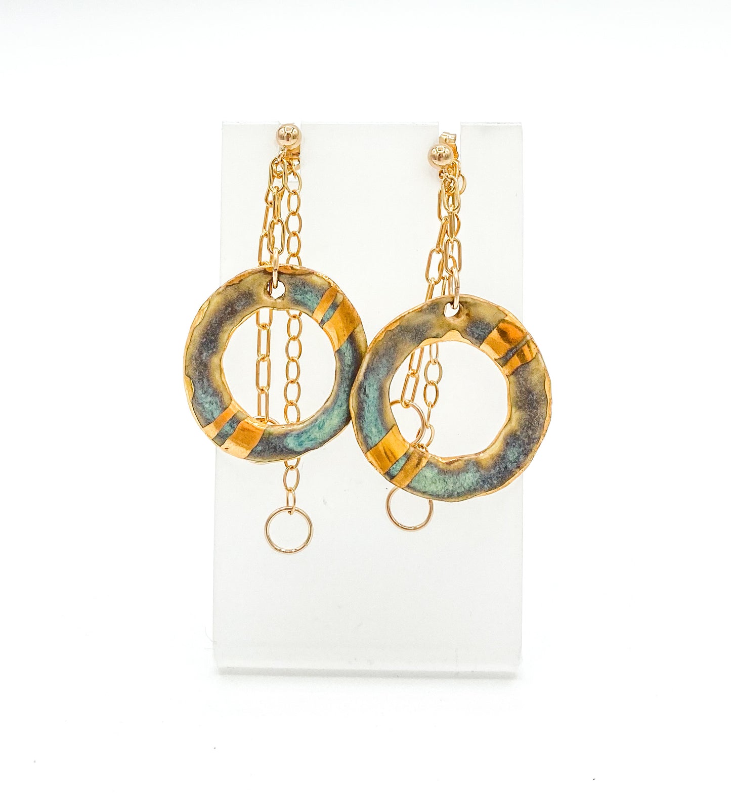 Earrings - Hollow Rounds